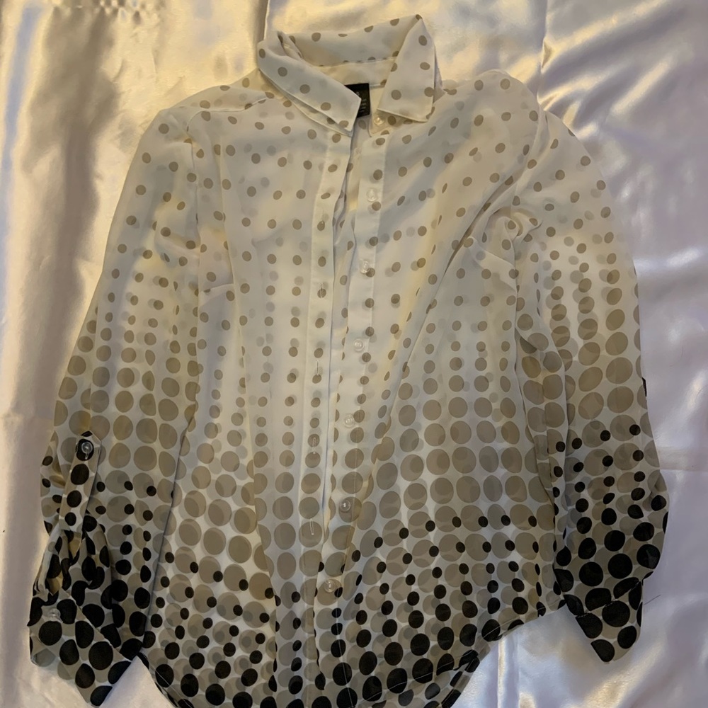 Translucent over shirt - blouse